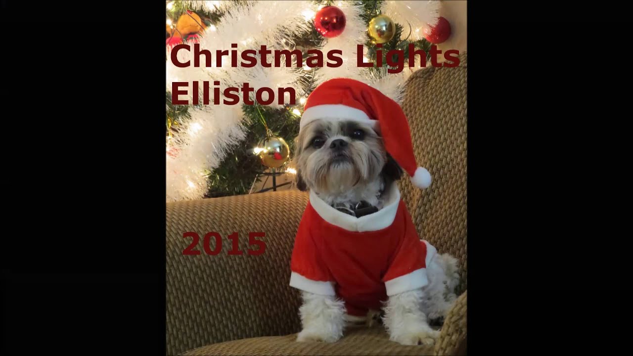 Christmas Lights of Elliston YouTube