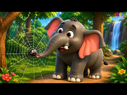 Ek Mota Haathi | Hindi Nursery Rhymes | Kids Songs | 3D Cartoon Animation | Baby Songs