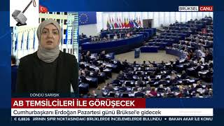 Erdoğan 9 Martta Bürükselde Erdogan In Brussels On March 9 7.03.2020