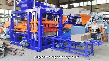 QT5-15 Automatic concrete block making machine.#automatic hollowblockmachine#flyashblockmachine