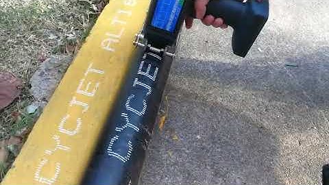 CYCJET ALT160Plus Large Character Steel Pipe Inkjet Printer