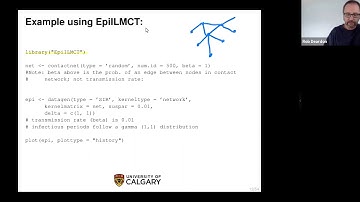 SSC 2020 Biostatistics Workshop, part 2, by Rob Deardon