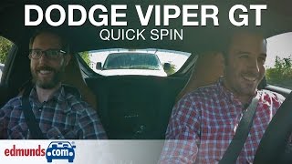 2015 Dodge Viper GT | Edmunds.com Quick Spin