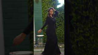 ഹണറസന പററയ ഒര എതരള Sanuja Somanath Hot Look In Black Dress