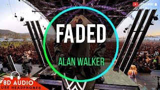 Alan Walker - Faded [8D AUDIO] | Bass Boosted 🎧 Resimi
