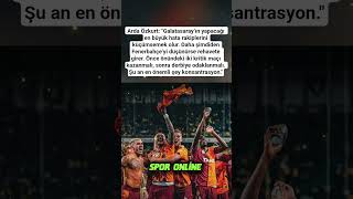 Arda Özkurt Galatasarayın Yapacağı En Büyük Hata Rakiplerini Küçümsemek Olur