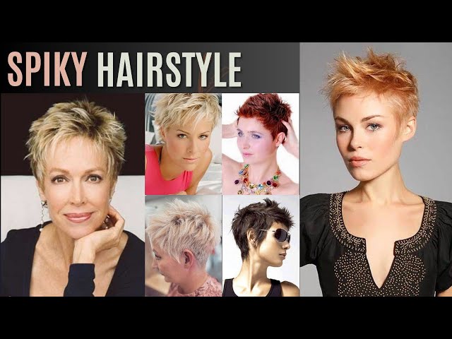 6,813 Spiky Haircuts For Ladies Stock Photos, High-Res Pictures, and Images  - Getty Images