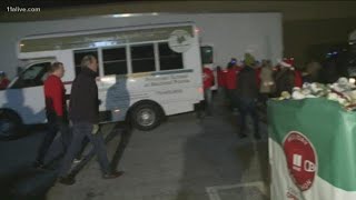 Primrose Schools bring busloads of cans to Can-A-Thon