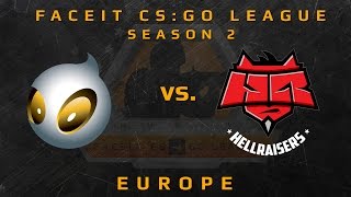 Dignitas vs HellRaisers - de_nuke WEEK 2 (FACEIT CS:GO League Season 2)