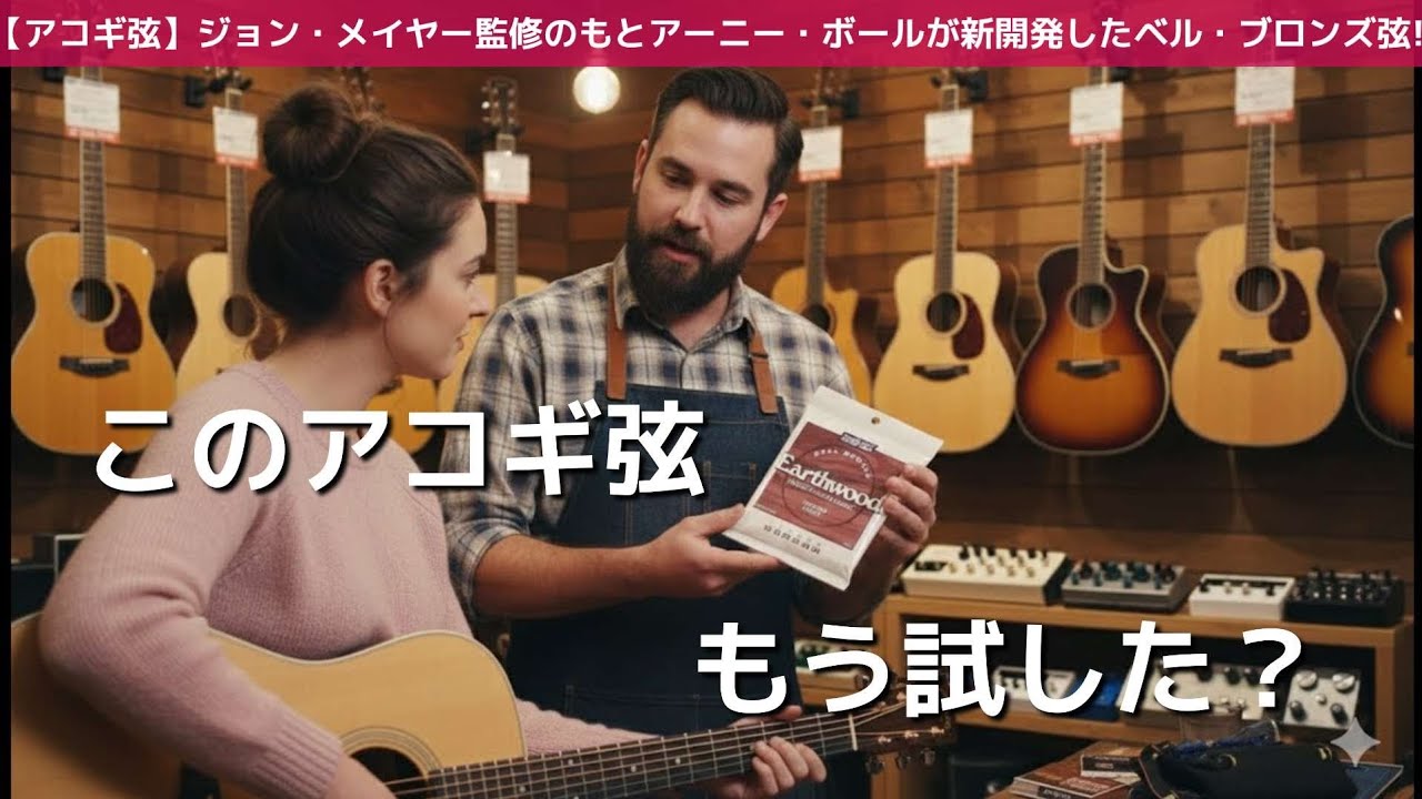 Introducing the revolutionary new Bell Bronze strings from Ernie