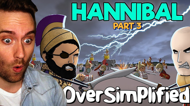 Atrioc Reacts to The Second Punic War - OverSimplified (Part 3)