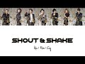 AAA - SHOUT &amp; SHAKE [Color Coded Lyrics/Kan/Rom/Eng]