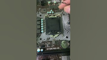CPU installation intel G4560 #shorts