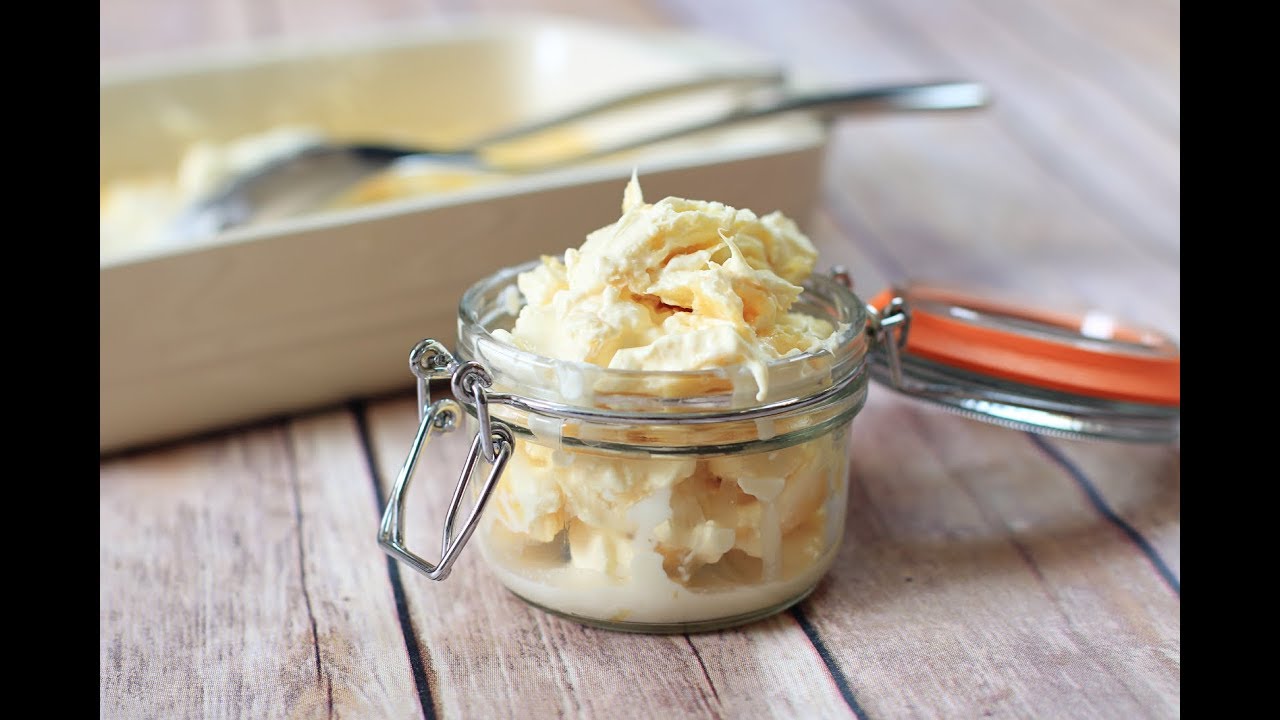 香醇凝脂奶油的做法 Homemade Clotted cream - YouTube