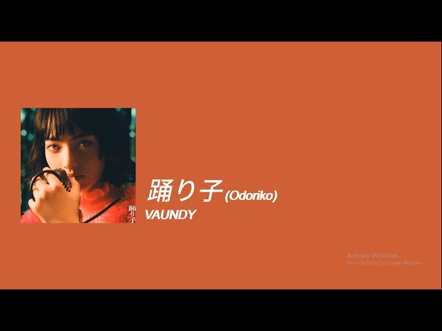 Vaundy - Odoriko (踊り子) (Lyrics) (Rom/Eng) class=