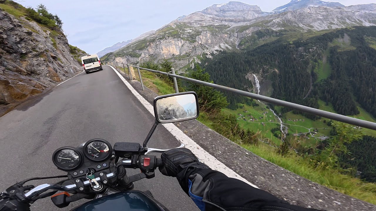 Honda NTV 650 – Klausenpass Altdorf bis Urnerboden | POV Onboard Sound & Alpen-Tour