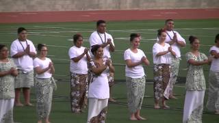 2016 Polynesian Football All American Half Time Traditional Dance Show