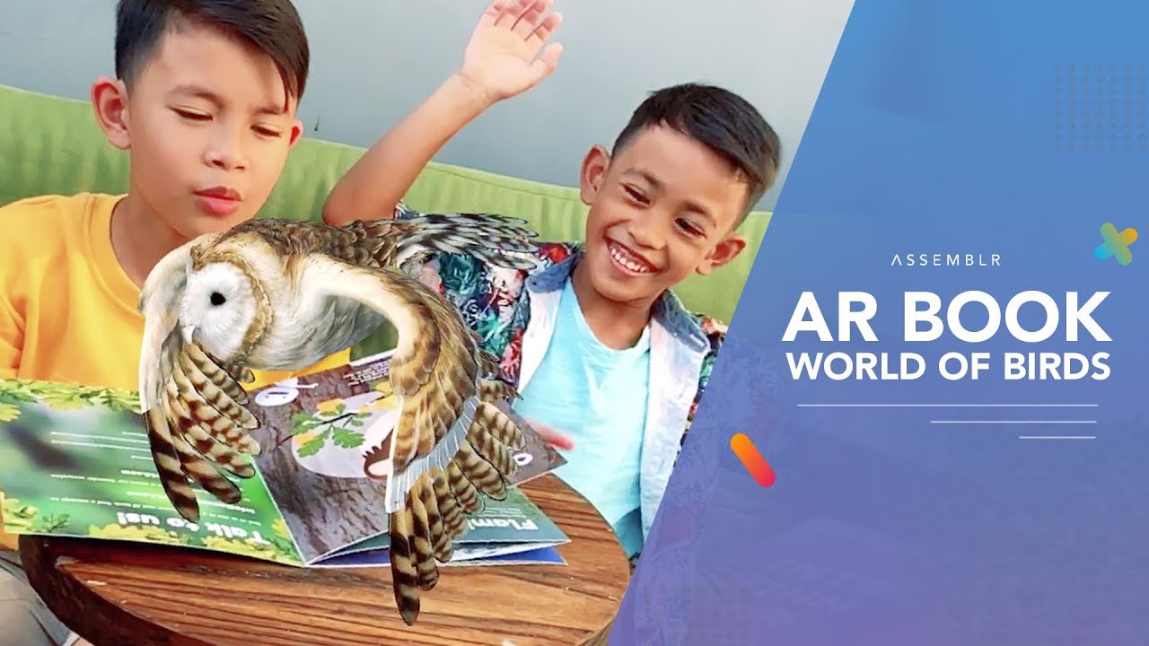 AR BOOK FOR KIDS! Fascinating World of Birds Assemblr YouTube