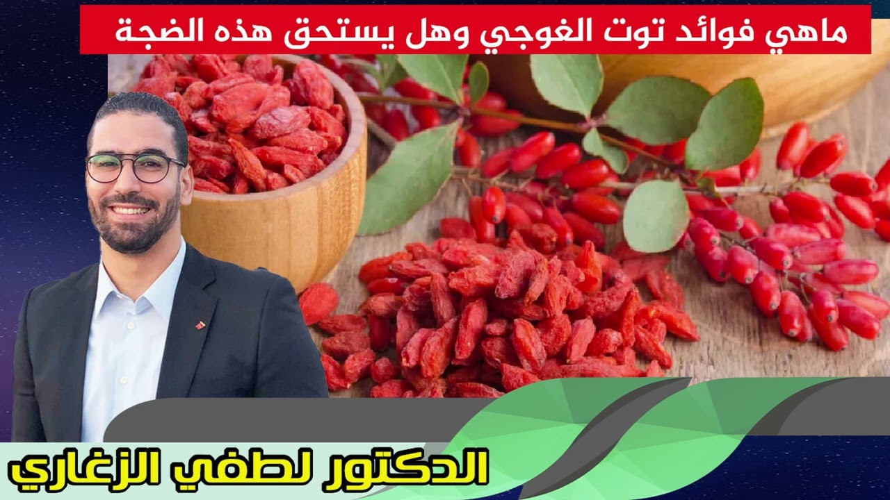 ماهي فوائد توت الغوجي وهل يستحق هذه الضجة الدكتور لطفي الزغاري