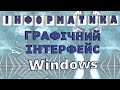 Інформатика. Графічний інтерфейс Windows