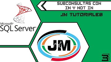 📢 #3 Curso SQL Server Avanzado : 🔥🔥 Subconsultas con IN y NOT IN 🔥🔥