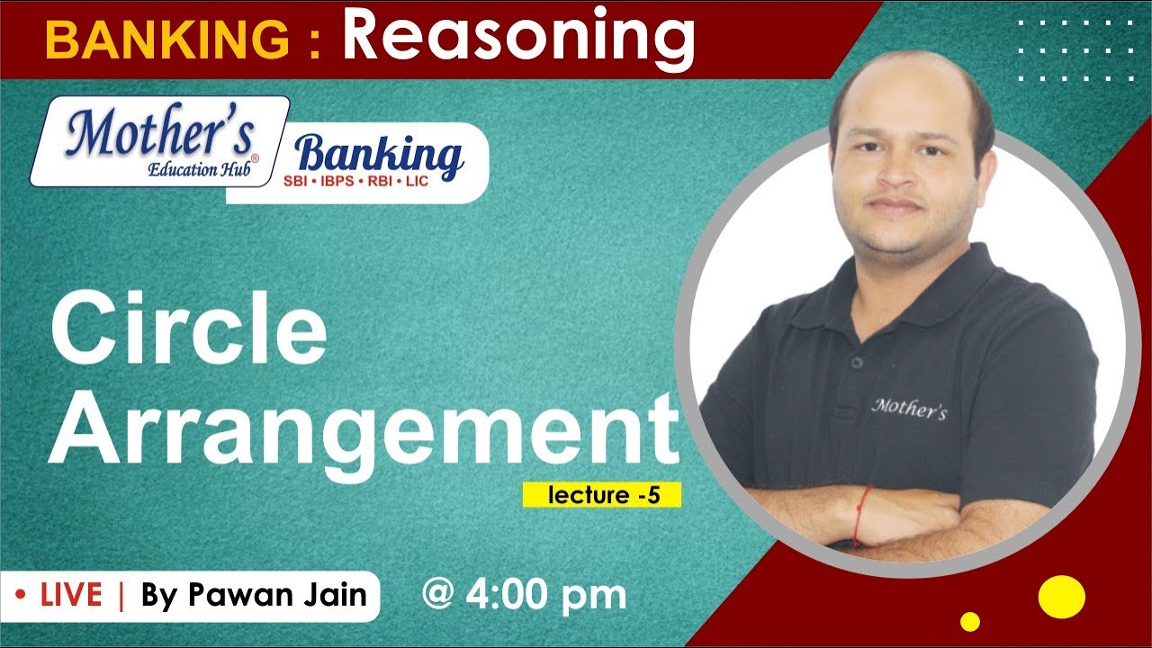 Circle Seating Arrangement | Lecture-5 |Reasoning Trick | ShortCuts ...