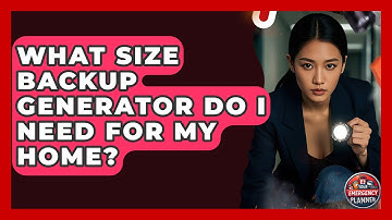 What Size Backup Generator Do I Need for My Home? | Your Emergency Planner