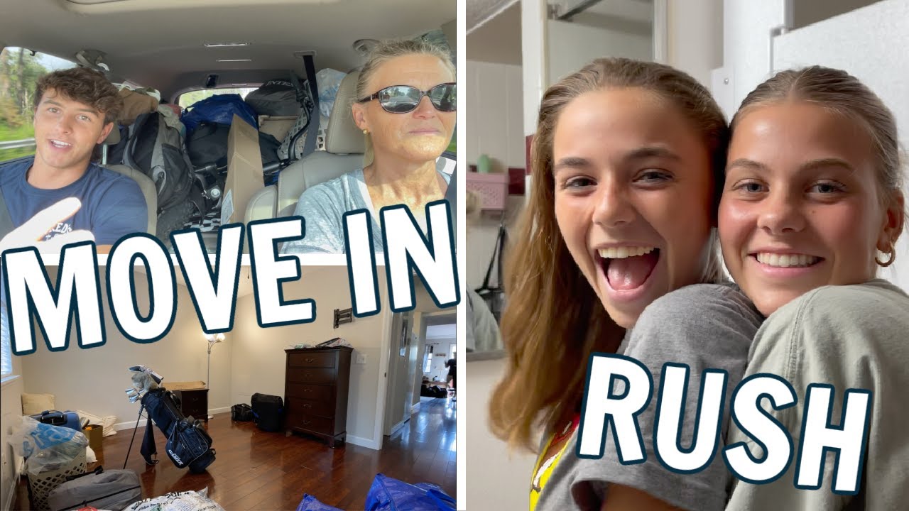 MOVING BRENNAN To COLLEGE Sophomore Year | Katie's Sorority Rush Update FLORIDA STATE UNIVERSITY