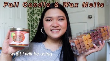 FALL CANDLES & WAX MELT HOME FRAGRANCE PROJECT USE I T UP!