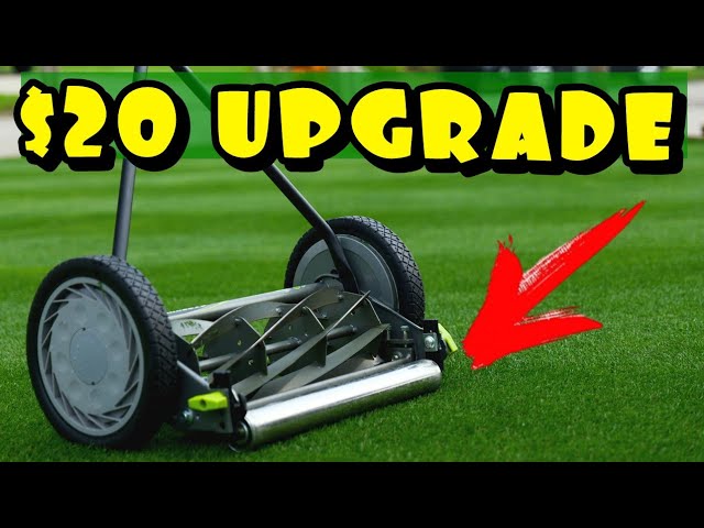 Reel Mower Earthwise 16 --- 7 Blade /// So Easy To Use 