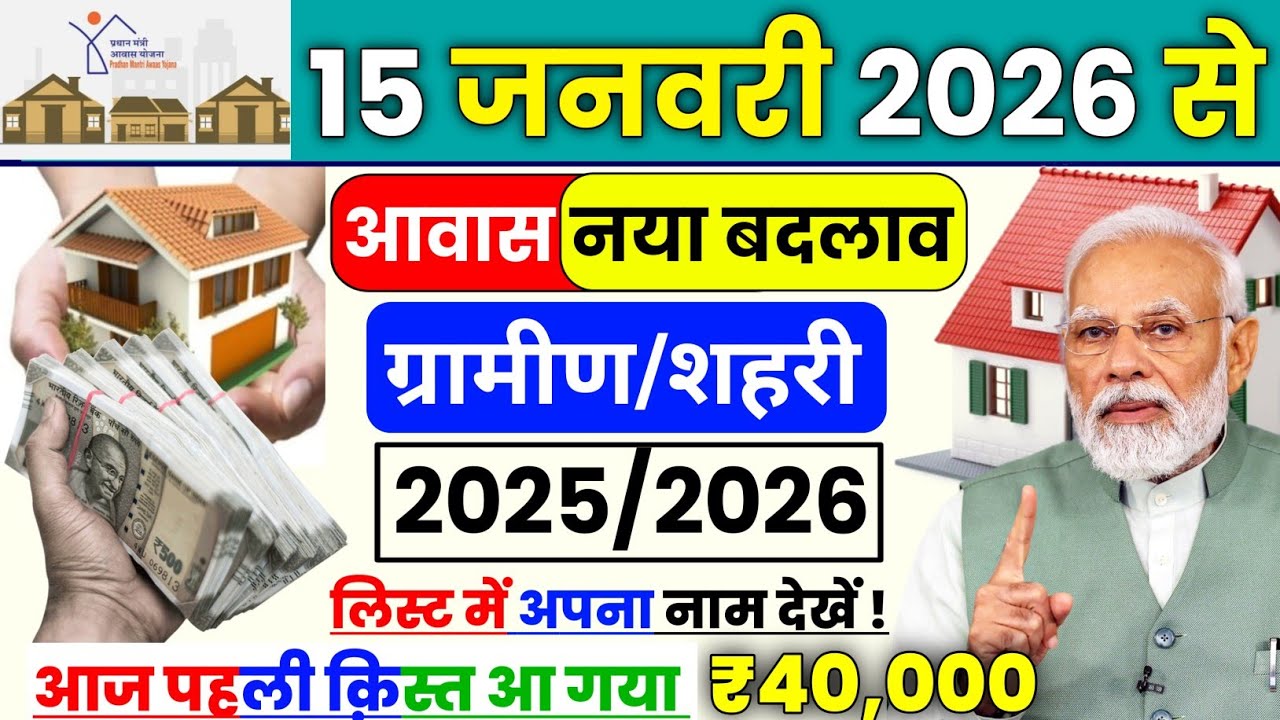 PM आवास योजना में नया रिकॉर्ड, 72 जिलों में 3 लाख घरों की लिस्ट तैयार |Pradhan Mantri Awas Yojana