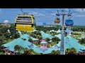 Disney Skyliner Ride From EPCOT to Disney's Hollywood Studios in 4K | Walt Disney World Florida 2021