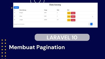 Laravel 10 Dan Bootstrap 5 - Cara membuat pagination