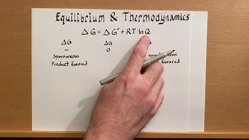 Equilibrium and Thermodynamics