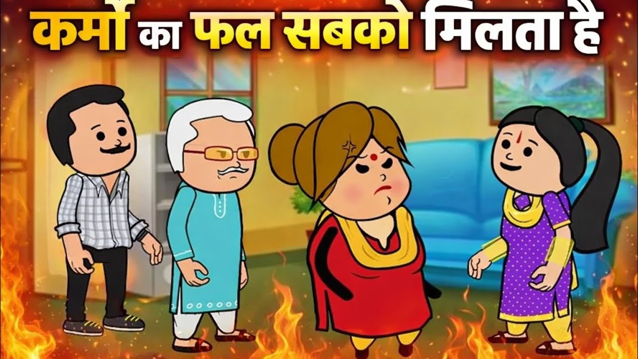 कर्मों का फल सबको मिलता है ll💥😡सौतेली मां का कहर moral story in Hindi ll storytelling ll tweencraft 