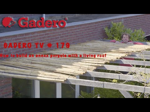 How To Build An Annex Pergola With A Living Roof