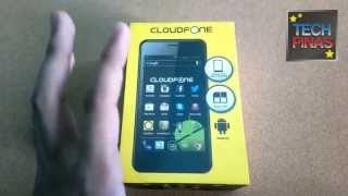 Cloudfone Excite 400d Unboxing, First Boot, Touch Response Check