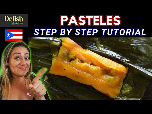 Pasteles De Masa (Puerto Rican Pasteles) - Delish D'Lites