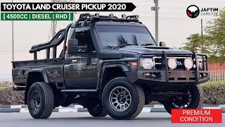 Toyota Land Cruiser Pickup Single Cabin 2020 Model 4.5L Diesel by JAFTIM CARS FZE