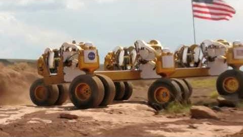 NASA Completes Desert Lunar Rover Testing