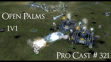 Supreme Commander 2 Pro Cast # 321 1v1 on Open Palms Epic Gameplay - Steal Speaks