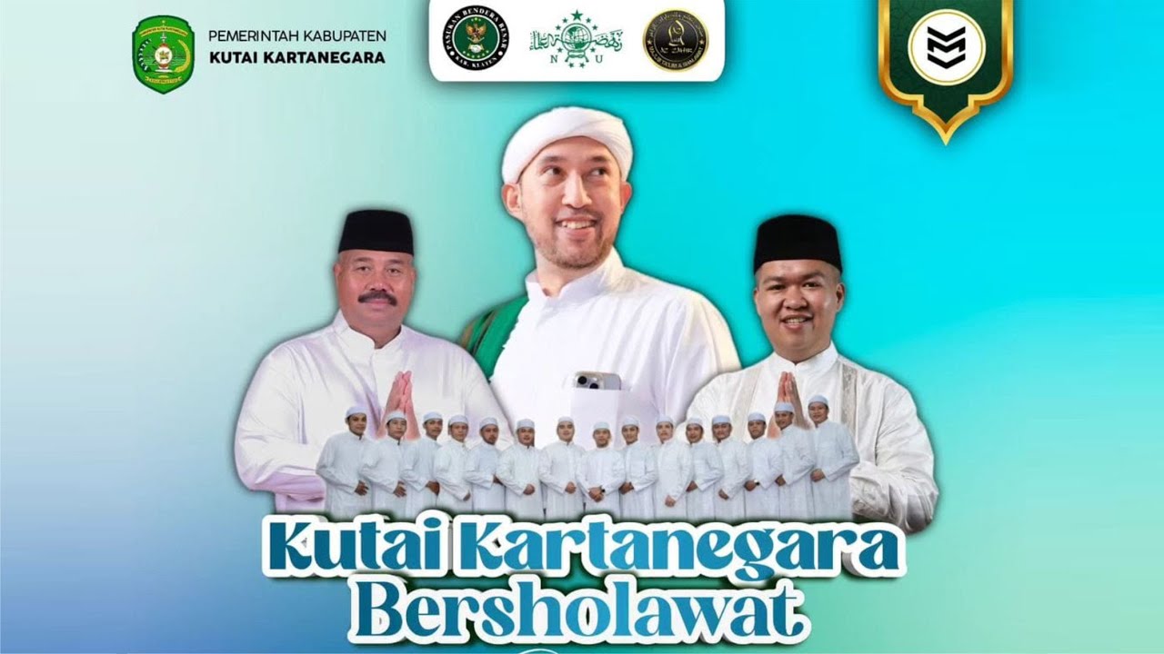 🔴KUTAI KARTANEGARA  BERSHOLAWAT - BERSAMA MAJELIS AZ ZAHIR DAN HABIB ALI ZAINAL ABIDIN ASSEGAF