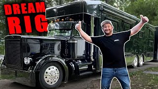 I Found My DREAM Rig! New to me Peterbilt 379 Toter home