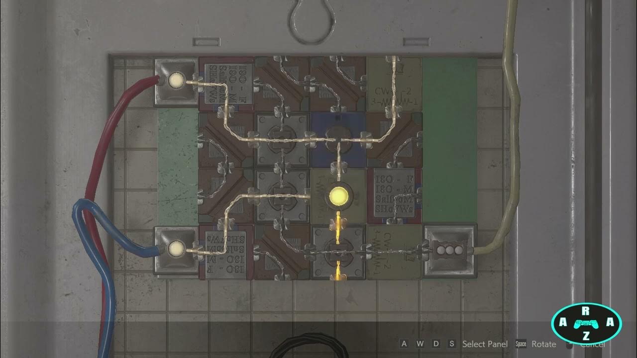 Resident Evil 2 Remake Keycard,Electronic Door Panel Puzzle (Claire