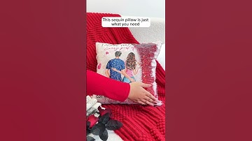 I Adore You And Love Every Part Of You | Custom Sequin Pillow