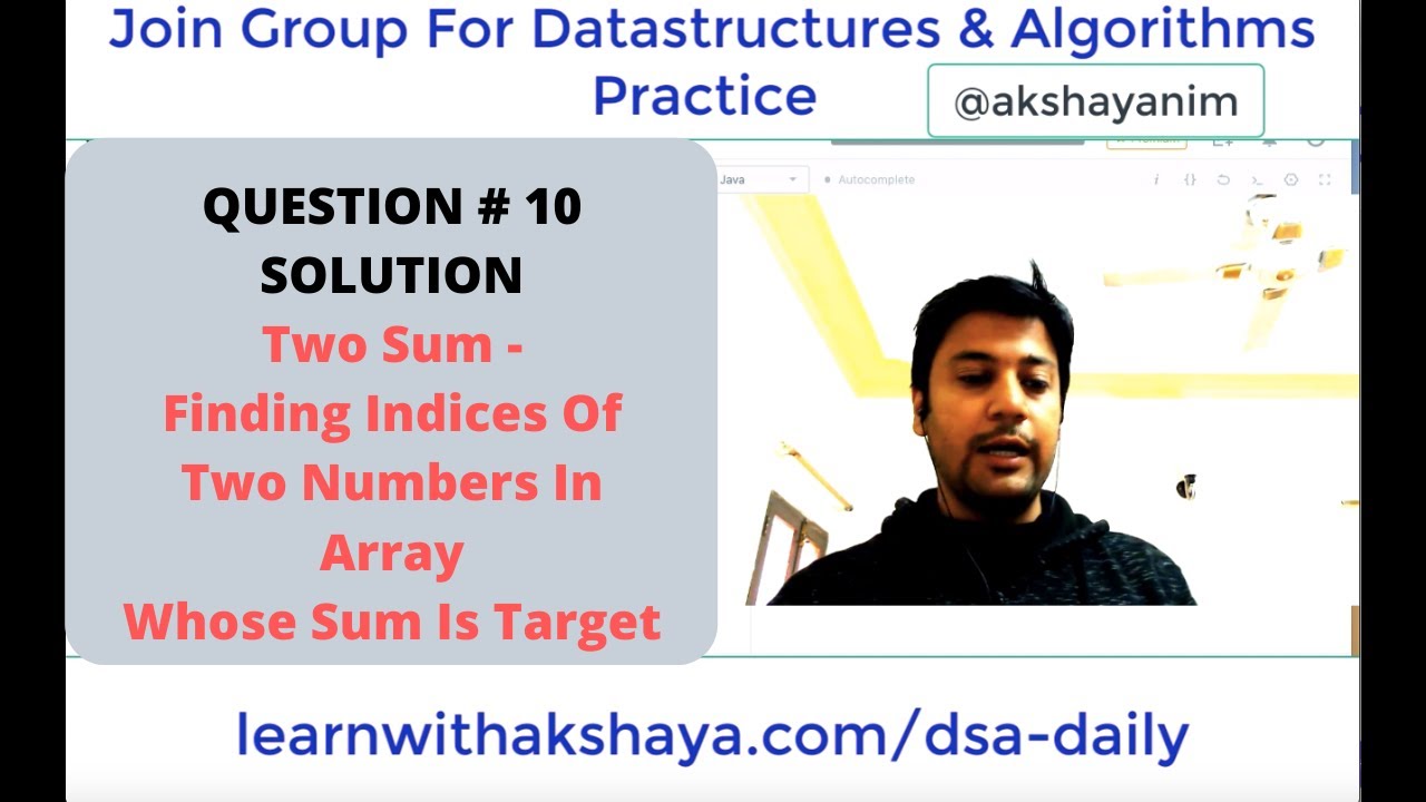 Data Structures And Algorithms Daily Hindi Practice - Arrays - Q10 ...