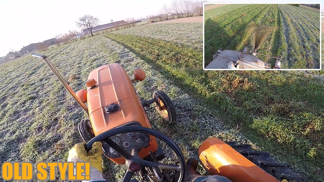 LIQUID MANURE FERTILIZATION | fertilizzazione prati | FIAT 215