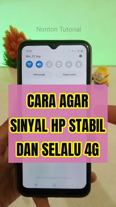cara agar sinyal hp 4G terus  ‼️ #tutorial #android