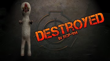 Trying to destroy SCP-173 in SCP-914!