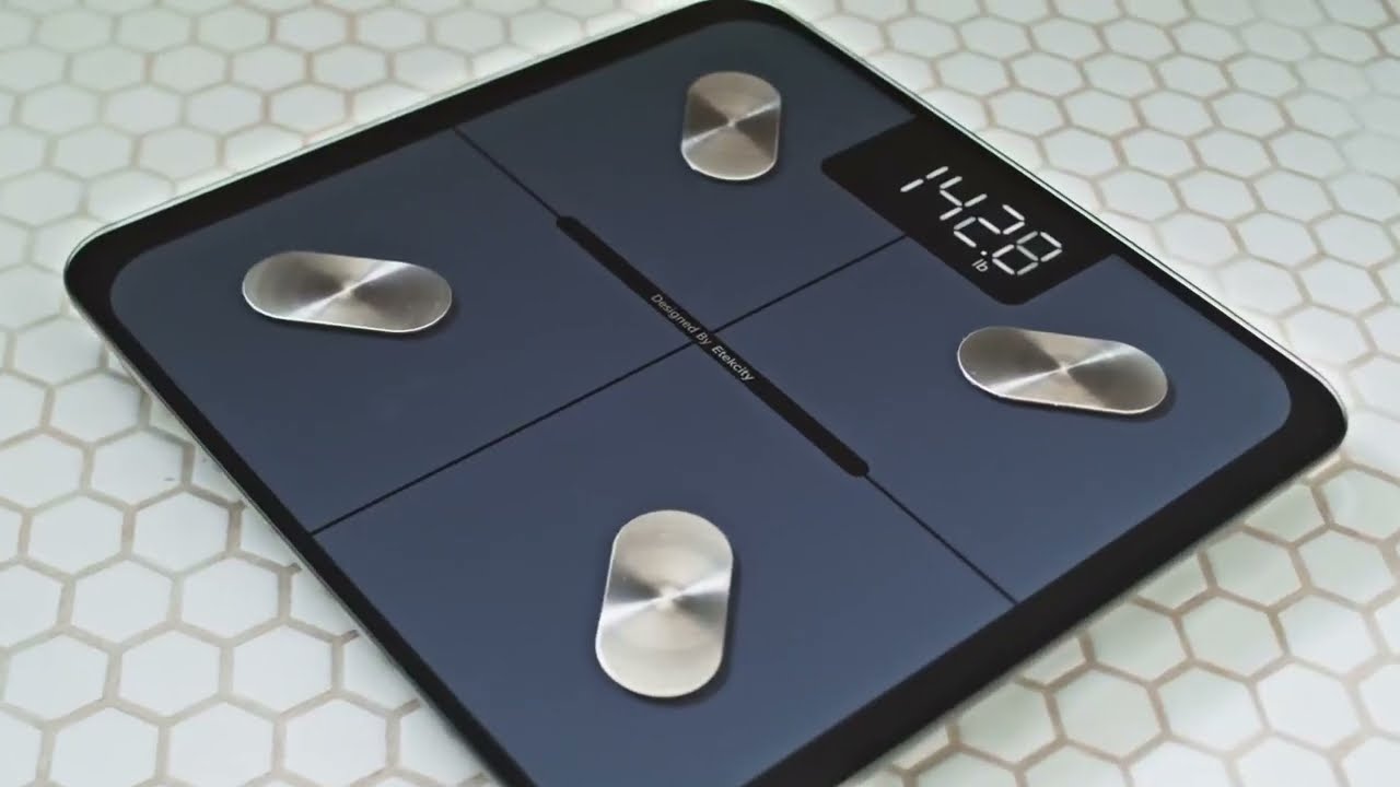 Etekcity Smart Scale for Body Weight FSA HSA Store Eligible, Bathroom Digital Weighing via amazon